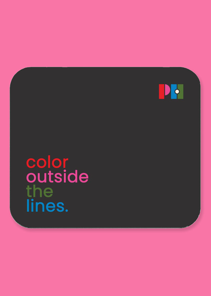 Color Outside The Lines Mouse Pad
